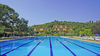 Appartamento con fantastica vista lago in residence con piscina e campi da tennis a Manerba del Garda