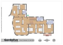 Villa singola da ristrutturare vista lago, a due passi dal 'Vittoriale degli Italiani', con piscina e parco di 10.000mq a Gardone Riviera in vendita