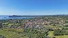 Villa singola vista lago da ristrutturare, con giardino privato, in vendita a San Felice del Benaco