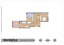 Villa a schiera con giardino, doppio terrazzo e garage in vendita a Salò