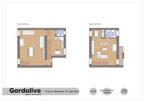 Porzione di casa cielo-terra nel cuore di Salò, in posizione strategica, in vendita