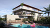 Nuovo quadrilocale con giardino, in complesso residenziale con piscina, in vendita a Salò